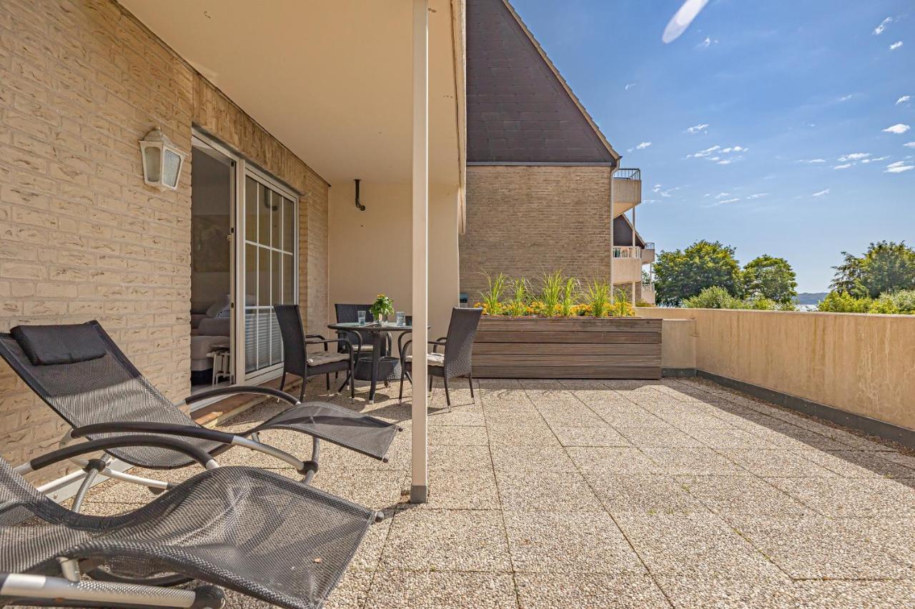 Strandresidenz Wassersleben: Meeresbrise Apartment mit Meerblick Harrislee Exterior photo